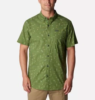 Columbia Men
s Rapid Rivers  Printed Short Sleeve Shirt-