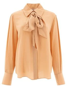 Chloé | Chloé Tie Detailed Long-Sleeve Shirt