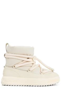 Moncler | Moncler Logo Patch Padded Lace-Up Boots