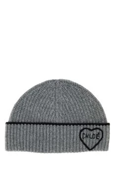 Chloé | Chloé Logo Intarsia Knit Beanie