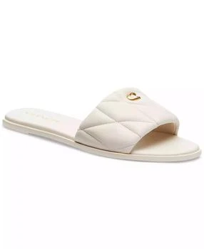 Women's Holly Signature Jacquard Slip-On Slide Sandals