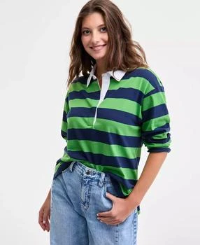 Women's Striped Rugby Top, Macy's Exclusive