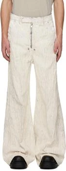 Rick Owens | Off-White Concordians Tailored Wide Belas Jeans