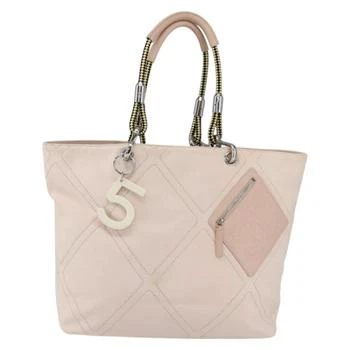 Chanel | Vintage Cruise Line No.5 Tote Quilted Canvas Canvas Tote Bag Bag (Pre-Owned)