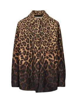 Valentino | Valentino Animal Printed Buttoned Shirt