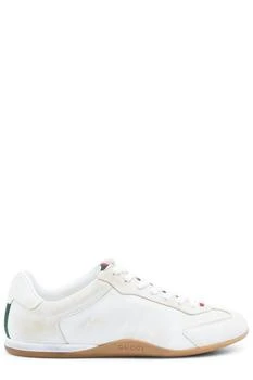 Gucci | Gucci Distressed Effect Lace-Up Sneakers