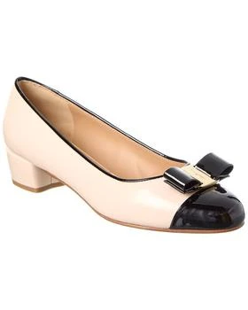 Salvatore Ferragamo | Ferragamo Vara Leather & Patent Pump