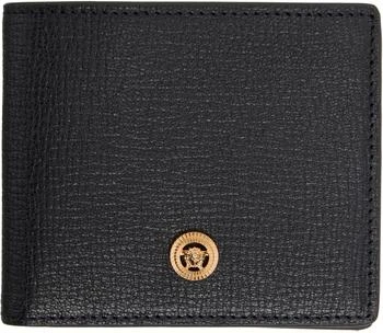 Versace | Black Medusa Biggie Leather Wallet