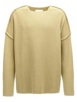 Jil Sander | Jil Sander Geometric Neckline Knitted Jumper