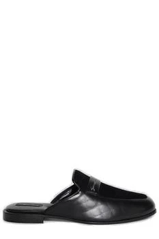 Givenchy | Givenchy Logo Engraved Open Back Mules