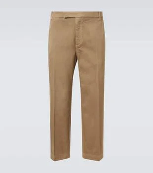 Thom Browne | Cotton twill straight pants