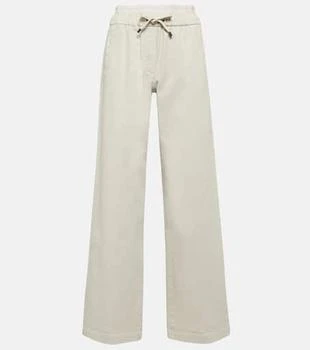Brunello Cucinelli | High-rise wide-leg jeans