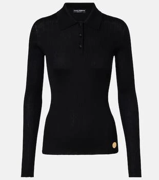 Dolce
Gabbana | Cashmere polo sweater