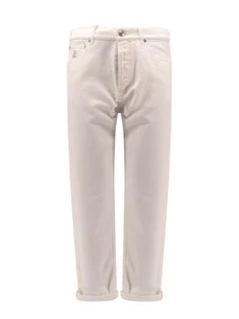 Brunello Cucinelli | Brunello Cucinelli Garment-Dyed Iconic Fit Five-Pocket Trousers