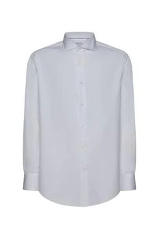 Brunello Cucinelli | Brunello Cucinelli Spread-Collar Long-Sleeved Shirt
