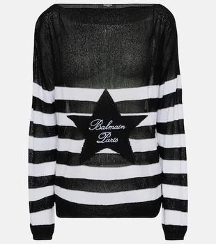 Balmain | Logo striped sweater