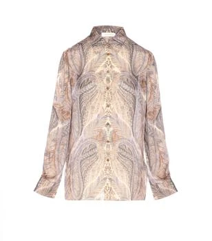 Zimmermann | Zimmermann Hypnotic Satin Shirt