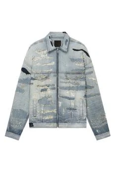 Givenchy | Givenchy Destroyed Oversized Denim Jacket