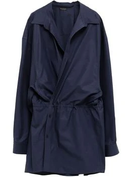 Balenciaga | Balenciaga Faded Shirt Mini Dress