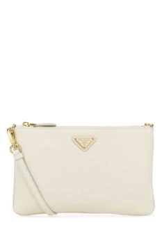 Prada | Prada Triangle-Logo Zipped Crossbody Bag