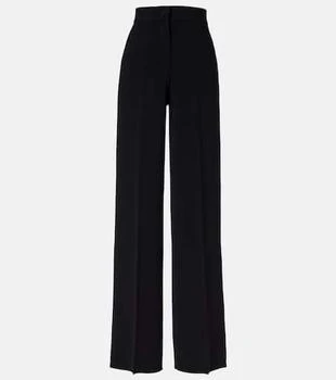Max Mara | High-rise cady wide-leg pants