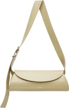 Jil Sander | Beige Cannolo Small Bag