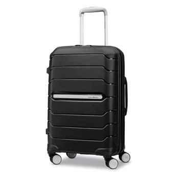Samsonite Samsonite Freeform Hardside Carry-On Luggage with Spinner Wheels - Hardshell Suitcase - TSA, Airline-Approved - Expandable Hard Shell, Smooth Rolling Wheels for Lightweight Travel – Black