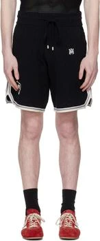 AMIRI | Black 'Amiri' Sport Crest Shorts
