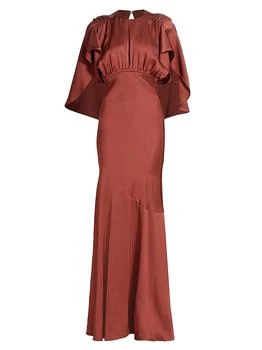 Zimmermann | Eden Cape Maxi Dress
