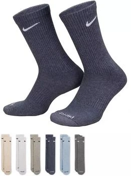 Nike Dri-FIT Everyday Plus Cushioned Training Crew Socks - 6 Pack