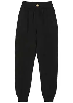 Versace | Cotton and cashmere-blend trousers