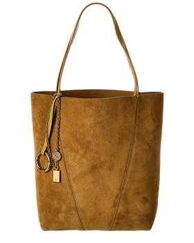 Chloé | Spin Medium Suede & Leather Tote