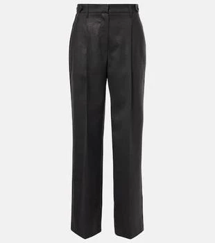 Brunello Cucinelli | Wool-blend wide-leg pants