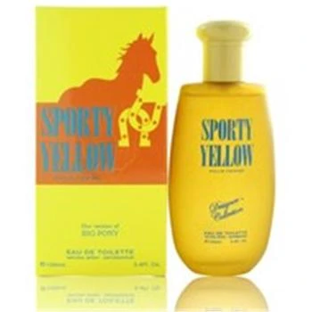 DESIGNER COLLECTION Designer Collection ZZWDCSPORTYYELLOW3.4 3.4 oz Sporty Yellow Eau De Toilette Spray for Wome