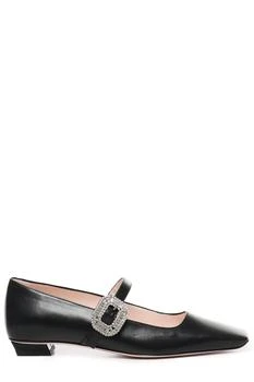Roger Vivier Belle Vivier Mary Janes Flat Shoes
