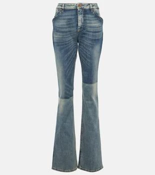 Balmain | Mid-rise bootcut jeans