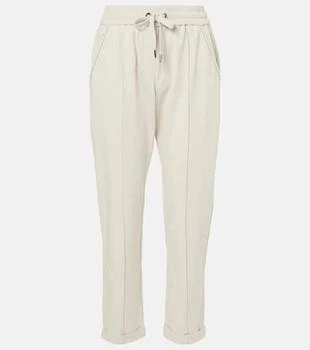 Brunello Cucinelli | Cotton jersey cropped sweatpants