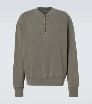 MAISON MARGIELA | Zip-up cotton sweatshirt