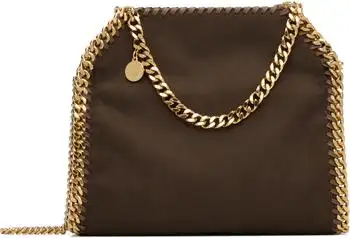 Stella McCartney | Brown Falabella Mini Suede Bag