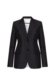 Jil Sander | Jil Sander Long-Sleeved Single-Breasted Blazer