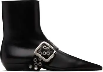 Jil Sander | Black Ankle Boots