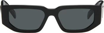 Prada | Black Triangle Logo Sunglasses