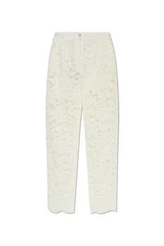 Dolce & Gabbana | Dolce & Gabbana Floral Lace Tailored Pants