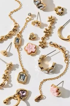 Urban Outfitters Floral Gem Multi-Pack Earrings Set
