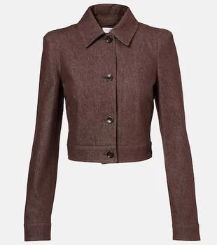 Max Mara | Carpa cropped cotton jacket