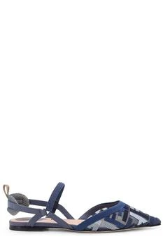 Fendi | Fendi Colibrì Lite Pointed-Toe Ballerina Shoes