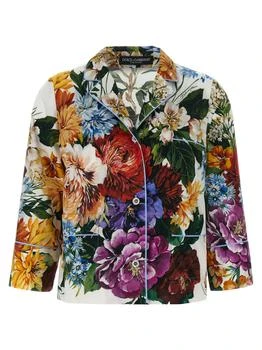 Dolce & Gabbana | Dolce & Gabbana Floral Printed Buttoned Shirt