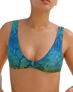 Plunge Bikini Top