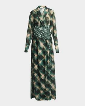 Dries Van Noten | Cebeau Wrap Maxi Shirtdress