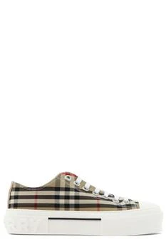 Burberry | Burberry Checked Lace-Up Sneakers